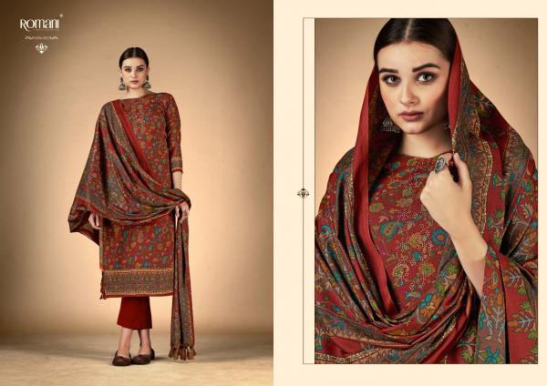 Romani Ruksana Ready Made Pashmina Designer Dress Collection